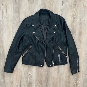 BLANKNYC Faux Leather Moto Jacket (NEVER WORN)